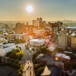 Skyline of newark